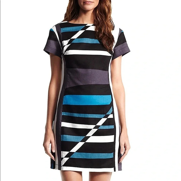 Derek Lam for DesigNation Striped Sheath Dress - Picture 2 of 11